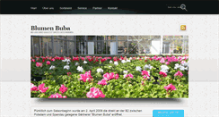 Desktop Screenshot of blumenbuba.de